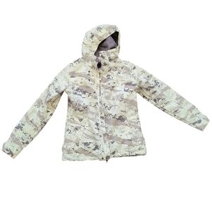 Burton Ski Snowboarding Jacket-White Camo
